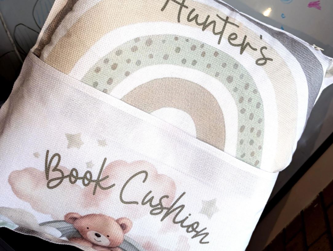 Personalised Pocket Cushion - Unique Thoughtful Gift