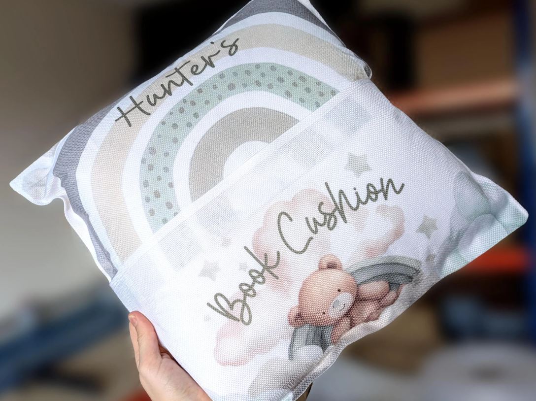Personalised Pocket Cushion - Unique Thoughtful Gift