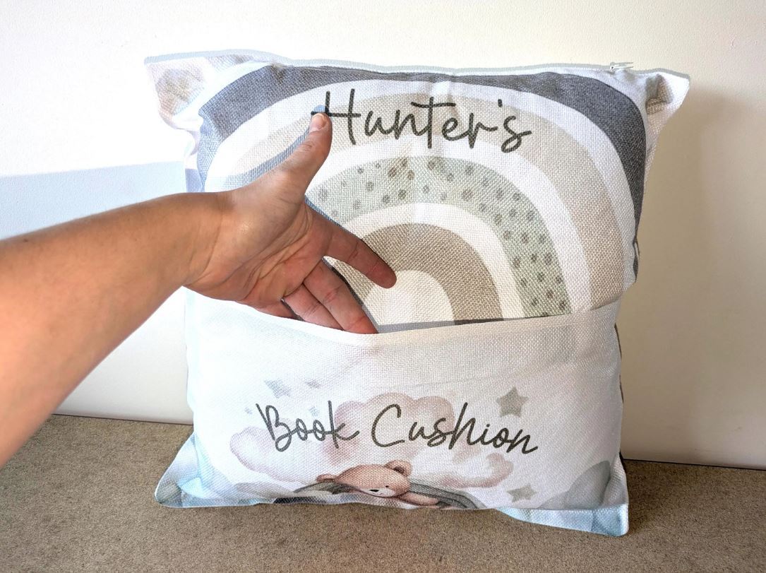 Personalised Pocket Cushion - Unique Thoughtful Gift
