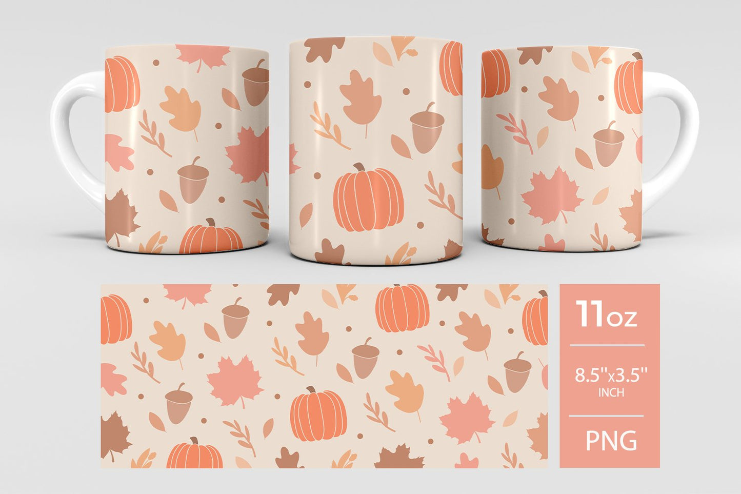 Halloween Mug || Pumpkin Spice || Coffee, Tea, Latte Cup