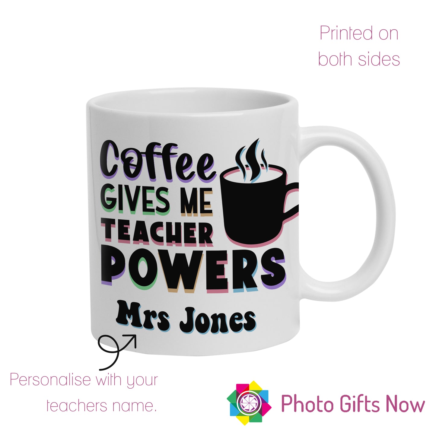 Teacher Gift || Thank you Teacher || Mug