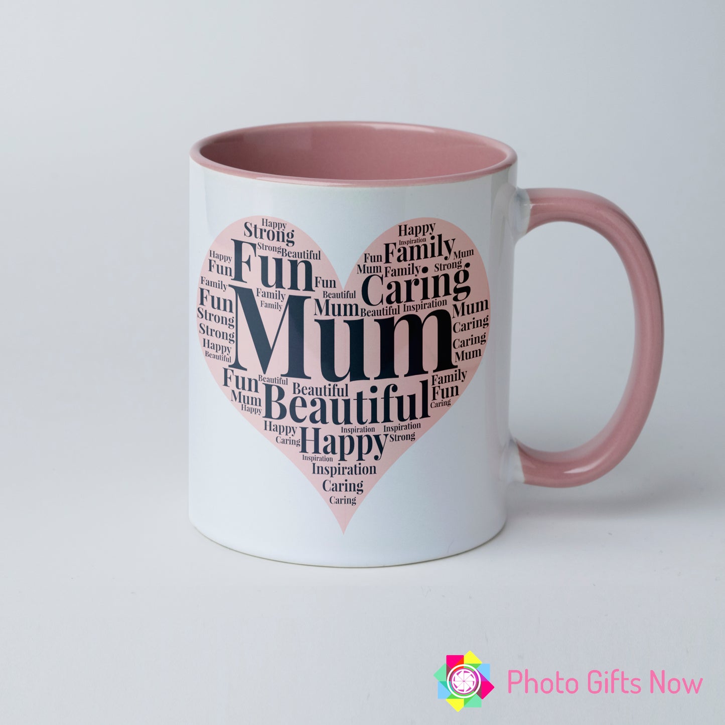 Personalised 11oz Mug || Grandma || Mum Design || White or Pink