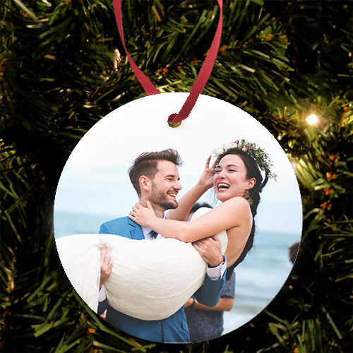 Personalised Christmas Bauble || Ceramic Decoration || Tree Decoration