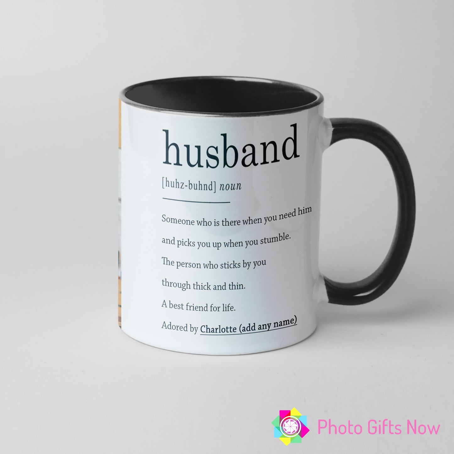 Personalised Valentines Day Mugs | For Him | 11oz Mug | Your Image Design Gift Present|