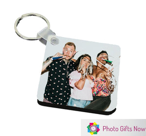 Photo keyring || Double-sided || Square || Round || Your photo