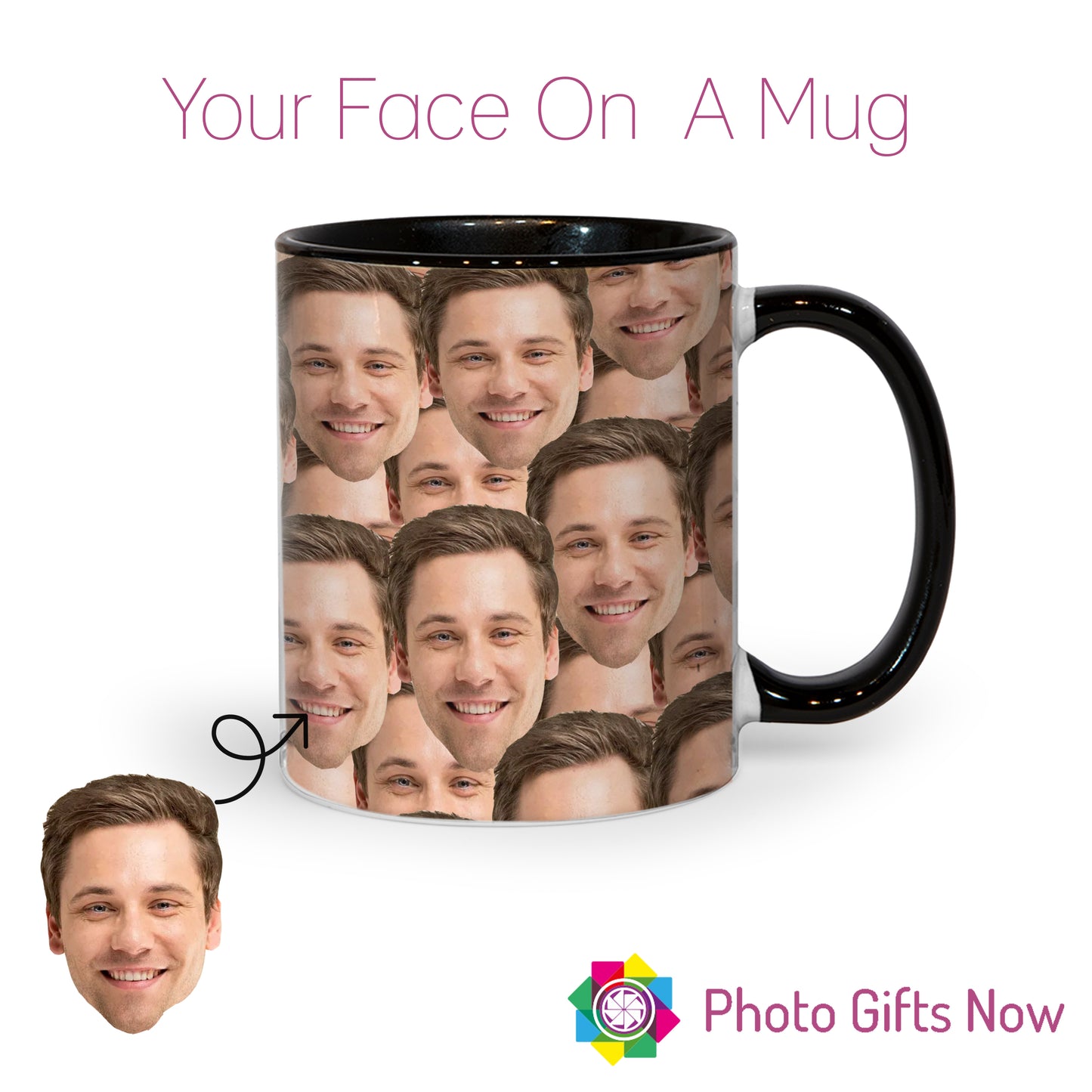 Face Mug || Photo Cup || Joke Gift ||