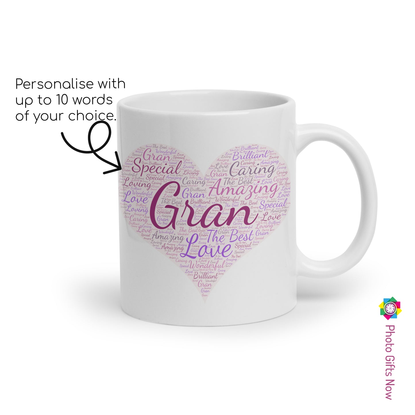 Mum || Grandma || Personalised 11oz Mug || Any Name & Image