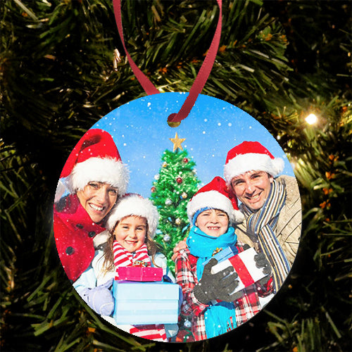 Personalised Christmas Bauble || Ceramic Decoration || Tree Decoration