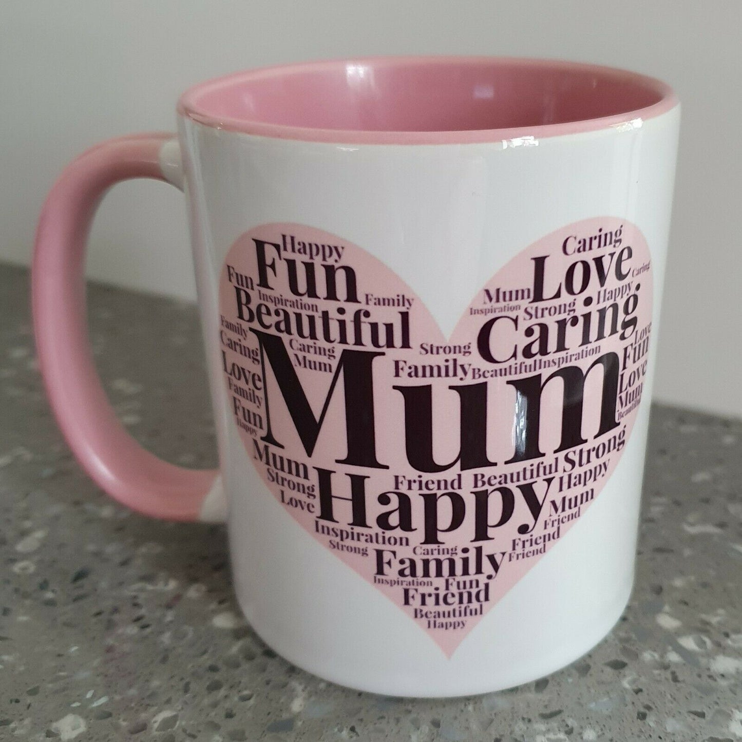 Personalised 11oz Mug || Grandma || Mum Design || White or Pink