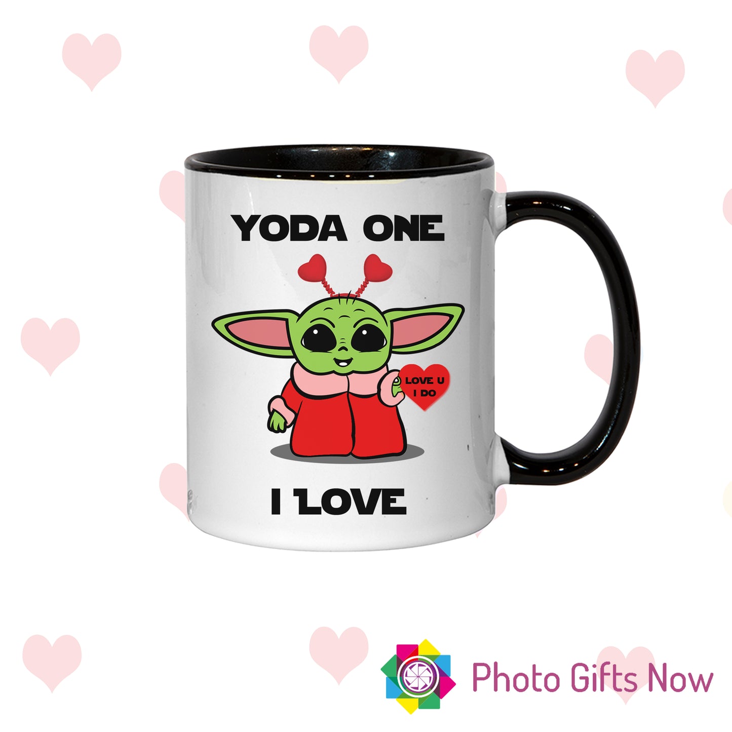 Personalised Valentines Yoda Mug || Yoda Best || Joke Gift || Starwars || Mandalorian