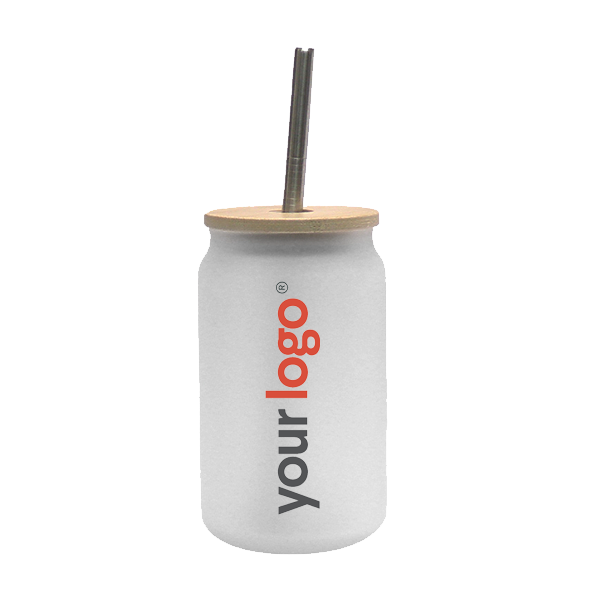 Branded Glass Jar Dinkware