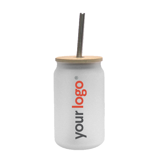 Branded Glass Jar Dinkware