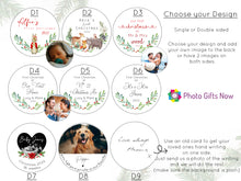 Load image into Gallery viewer, Personalised Christmas Bauble || Pet Memorial Ceramic Decoration || Tree Decoration