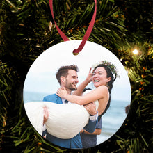 Load image into Gallery viewer, Personalised Christmas Bauble || Ceramic Decoration || Tree Decoration