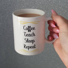 Load image into Gallery viewer, THANK YOU Teacher Personalised Coffee Mug