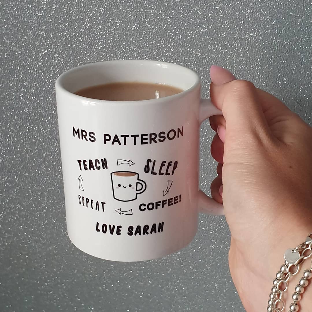THANK YOU Teacher Personalised Coffee Mug
