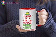 Load image into Gallery viewer, Christmas Grinch, Buddy the elf Movie Mug | Christmas Mug | Tea/ Coffee Cup |