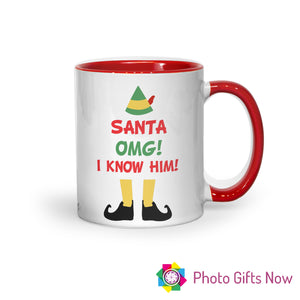 Christmas Grinch, Buddy the elf Movie Mug | Christmas Mug | Tea/ Coffee Cup |