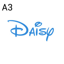 Load image into Gallery viewer, Personalised Metal 625 ml || Flip Top Water Bottle || BPA free || Disney Style Font
