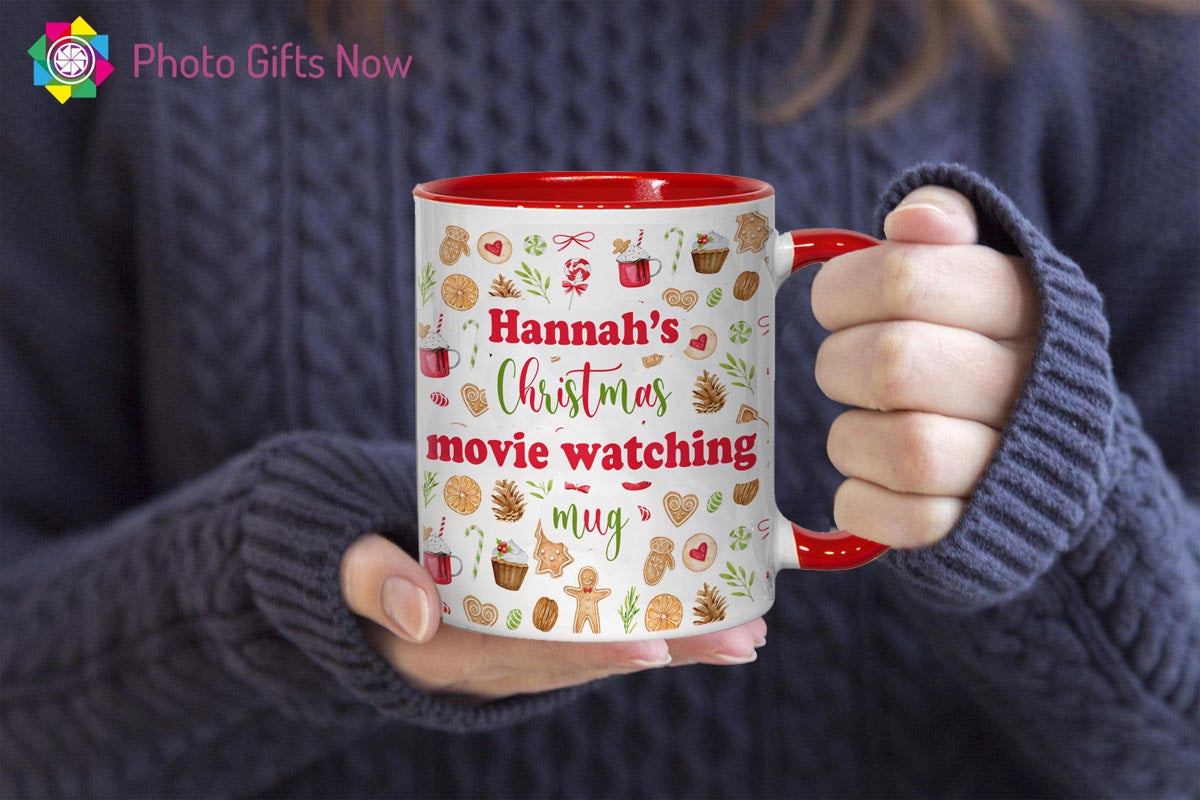 Personalised Christmas Movie Mug | Tea/ Coffee Cup | Christmas Gift