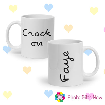 Personalised 11oz Mug || Island Style || Name and Quote