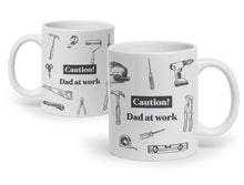 Load image into Gallery viewer, Personalised Dad Work, Tool Mug || Grandad Mug || Custom Cup