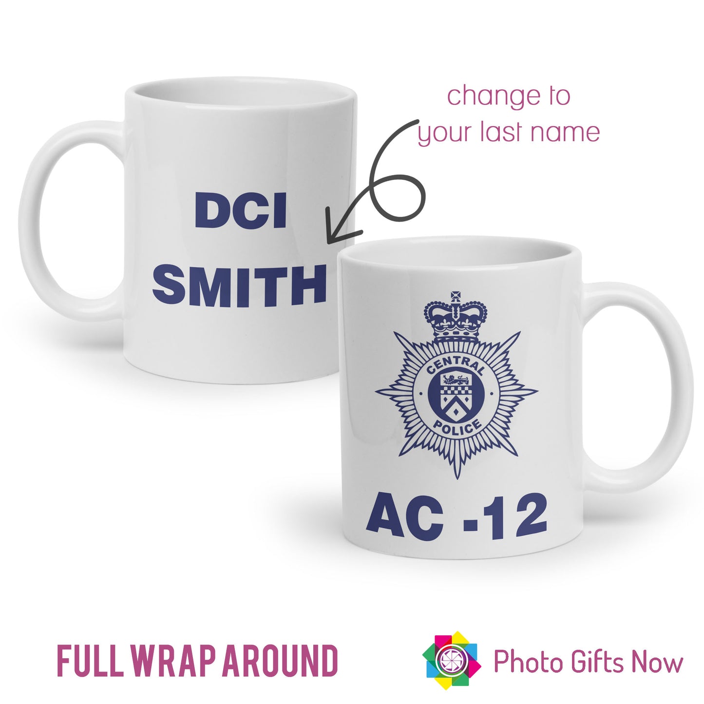 AC-12 Line of Duty Inspired Mug || Tea, Coffee Cup || Ted Hastings