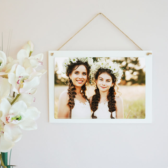 Personalised Photo Hanging Sign || Own Image || Rectangle Signs || Gift Idea || Home Decor.