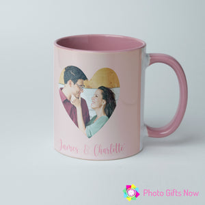 Personalised Valentines Day Mugs | For Her | 11oz Mug | Your Image Design Gift Present|