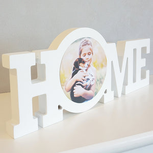 Personalised HOME Photo Block || Own Photo || Gift Idea || New Home.