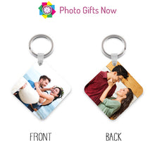 Load image into Gallery viewer, Photo keyring || Double-sided || Square || Round || Your photo