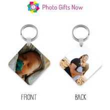 Load image into Gallery viewer, Photo keyring || Double-sided || Square || Round || Your photo