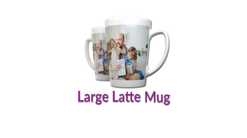 Personalised 17oz Latte Mug || Your Image || Design