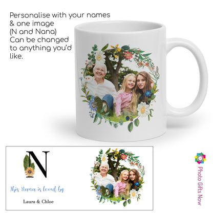 Mum || Grandma || Personalised 11oz Mug || Any Name & Image
