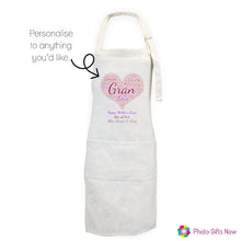 Load image into Gallery viewer, Personalised Linen Apron || Mother&#39;s day || Baking &amp; Cooking