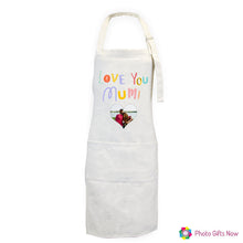 Load image into Gallery viewer, Personalised Linen Apron || Mother&#39;s day || Baking &amp; Cooking