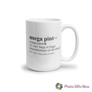Mega Pint Mug || Joke Gift || Johnny Depp v Amber Heard  || Defamation case