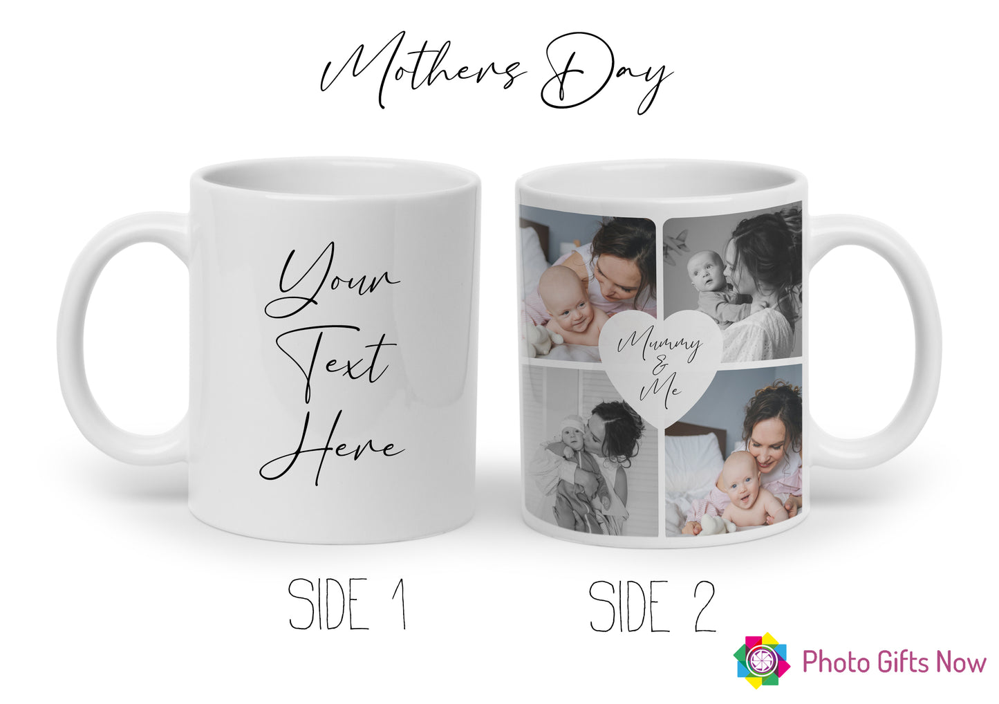 Personalised Mother's Day 11oz Standard Mug || Coaster || High Gloss Finish