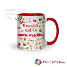 Load image into Gallery viewer, Personalised Christmas Movie Mug | Tea/ Coffee Cup | Christmas Gift