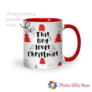 Christmas Eve Mug || Custom Tea/ Coffee Cup || Hot Chocolate