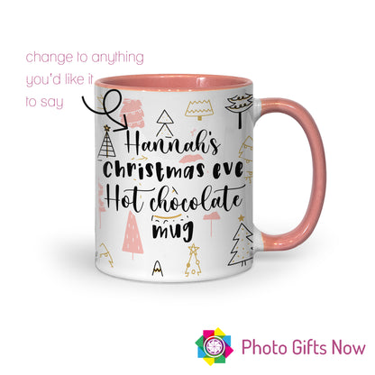 Christmas Eve Mug || Custom Tea/ Coffee Cup || Hot Chocolate