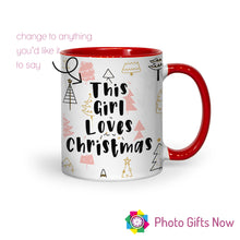 Load image into Gallery viewer, Christmas Eve Mug || Custom Tea/ Coffee Cup || Hot Chocolate
