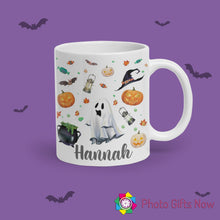 Load image into Gallery viewer, Halloween Mug || Jack and Sally || Nightmare before Christmas