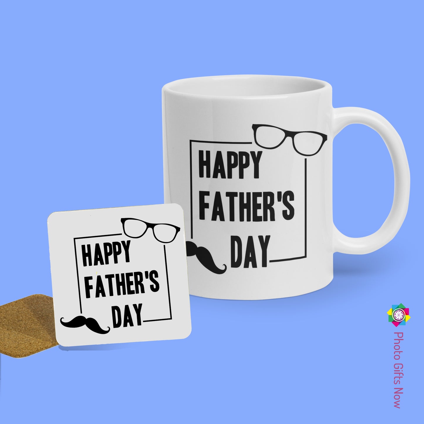 Mugs For Dad || 11oz Mug and Coaster Combo