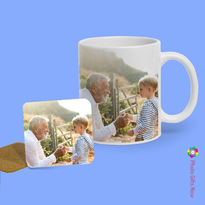 Mugs For Dad || 11oz Mug and Coaster Combo