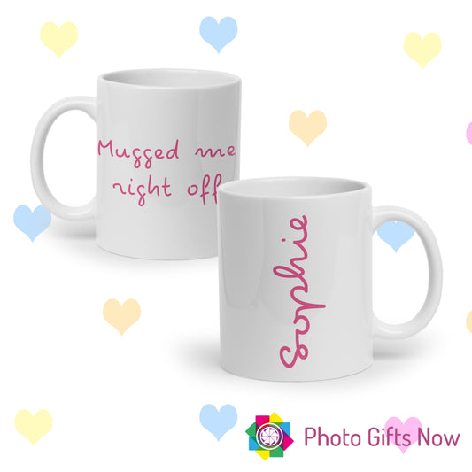 Personalised 11oz Mug || Island Style || Name and Quote