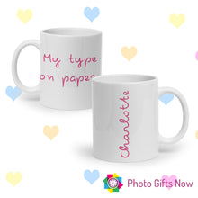 Load image into Gallery viewer, Personalised 11oz Mug || Island Style || Name and Quote