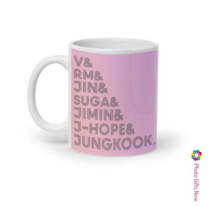 BTS Kpop 11oz Mug || Tea/Coffee Cup
