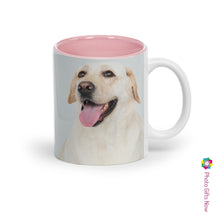 Load image into Gallery viewer, Personalised 11oz Black OR Pink Mug || Own Photo