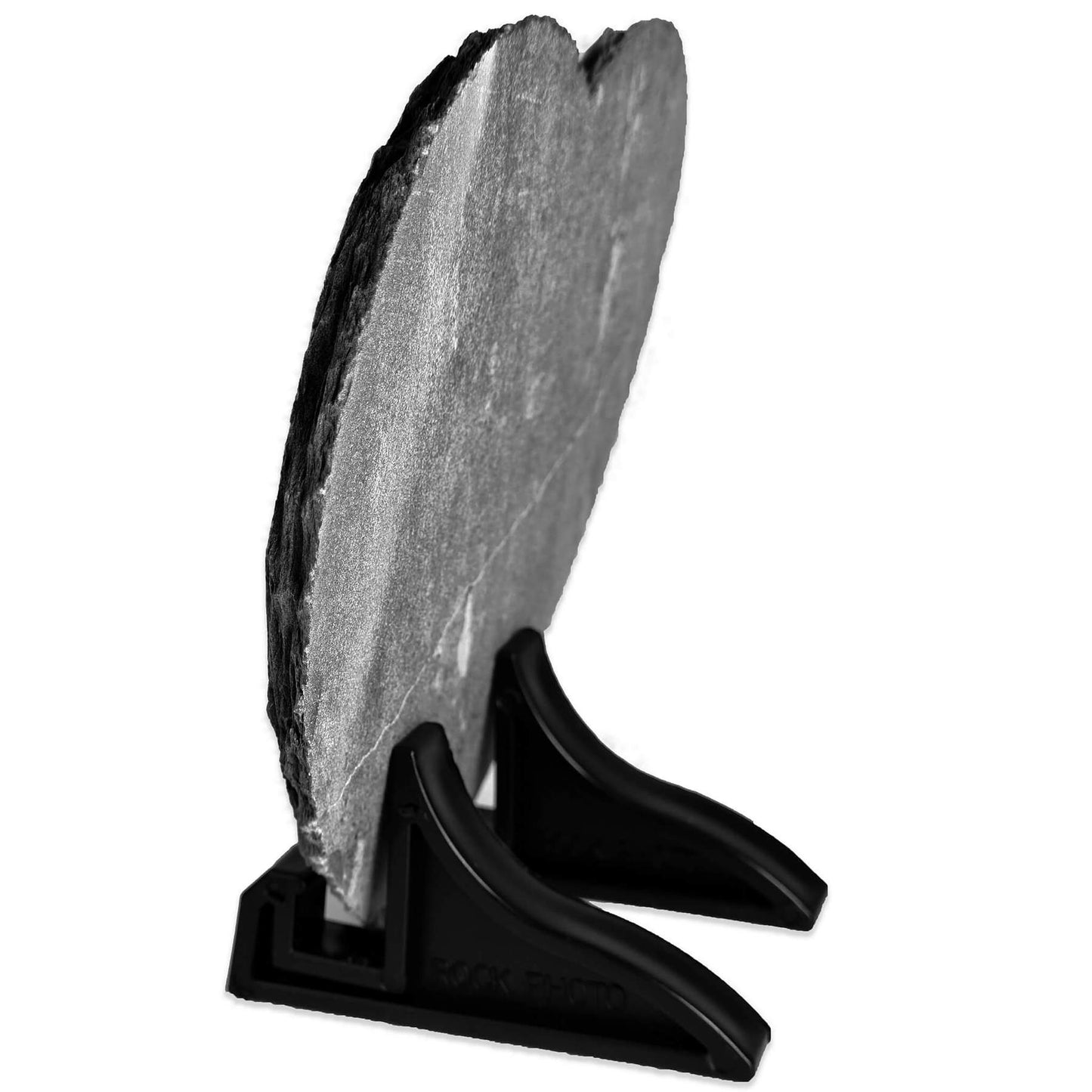 Personalised Heart Photo Printed Rock Slate || Desk Display Plaque Gift with Stand